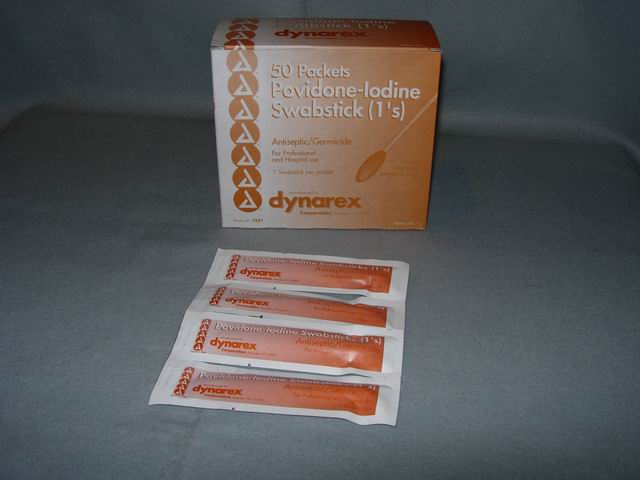 Iodine  (Betadine) Swab Sticks