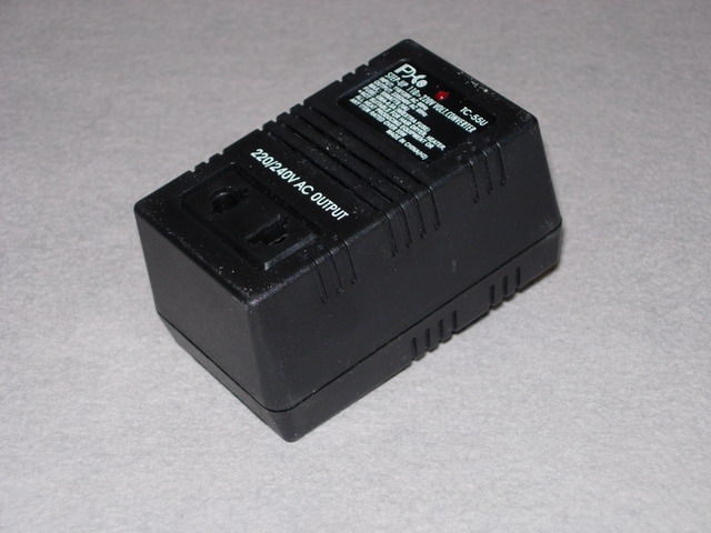 Foreign voltage converter - 110v - 220v