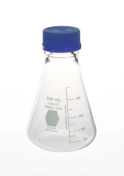 Cell Culture Flask, Erleynmeyer, Gl45, 1000 mL