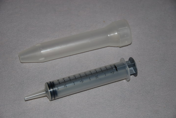 60 cc Irrigation Syringe with Catheter Tip