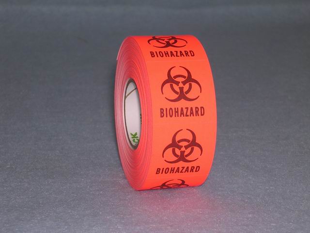 Label, Biohazard 1''x1''