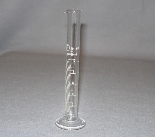 Standard Class B Graduated Cylinders - 10 mL