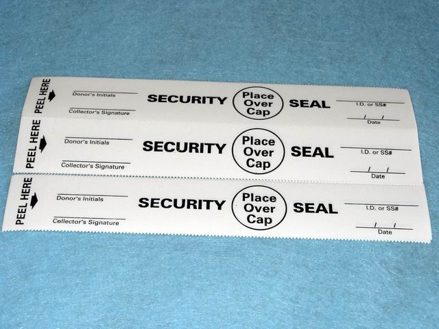 Security Seal Label ( white )