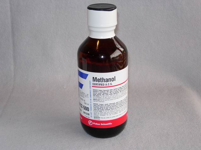 Methyl Alcohol (ACS) Anhydrous - 500 mL
