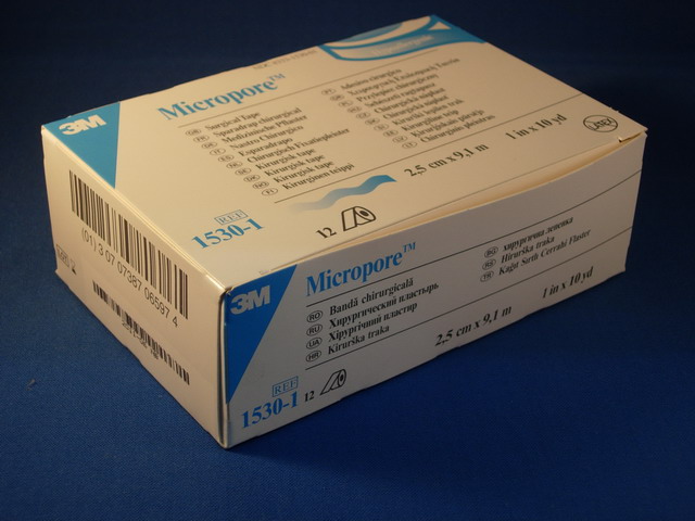 Micropore Surgical  Paper Tape 1''x 10 yd.