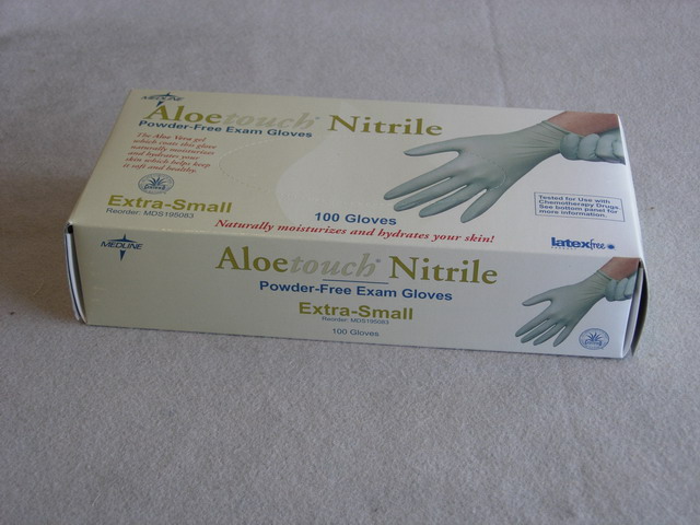 X-Small Aloetouch Nitrile Gloves
