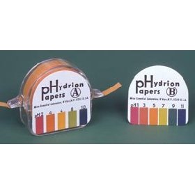 Double-Roll Dispensers with Hydrion pH Test Papers pH range: 1 to 12