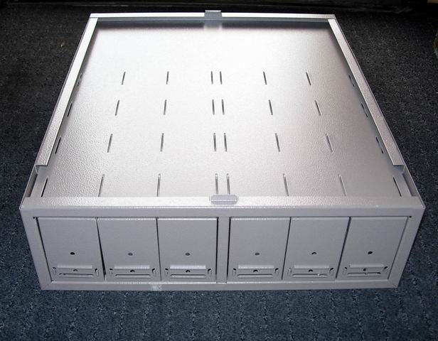 Micro Slide Storage Cabinet, Steel