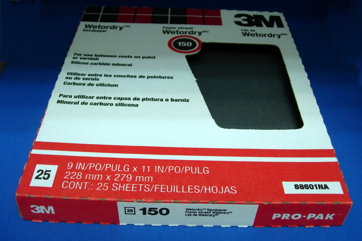 3M Wetordry Sanding Sheets, 150C - Grit 9x11 in.