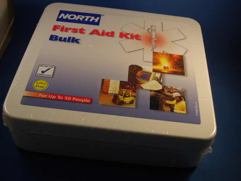 First Aid Kit, Metal, 50 Person
