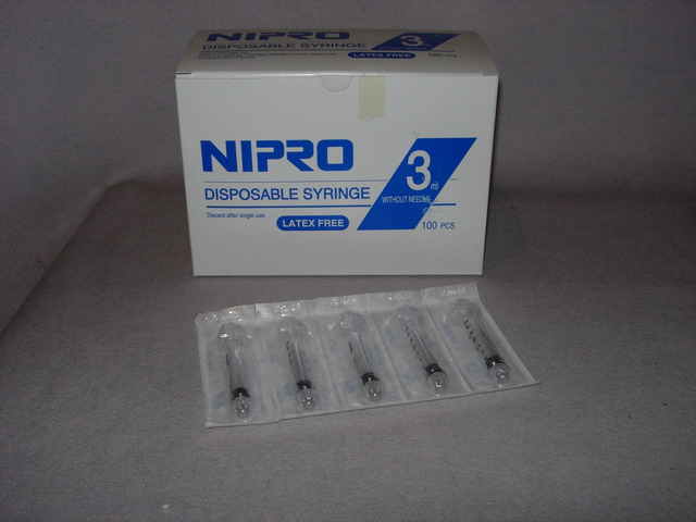 Nipro Syringe, 5cc No Needle (LL)