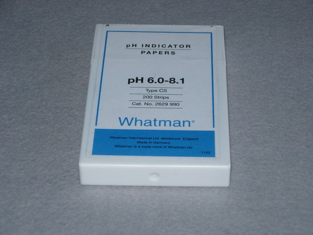 pH Indicator Strips - 6.0 to 8.1