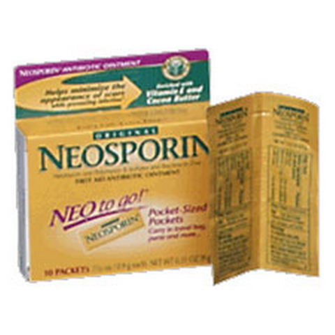 Neosporin Antibiotic Ointment, Foil Pack