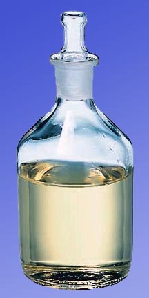 Pyrex Brand Reagent Bottles with Pyrex Hollow Stoppers - 17 oz