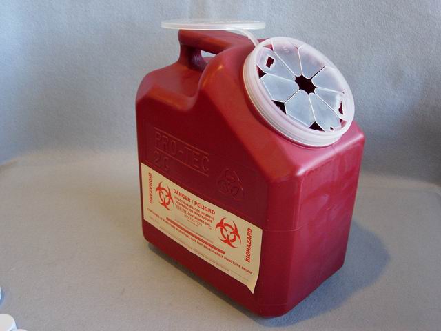 2 Gallon Sharps Container (Red)