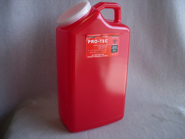3 Gallon Sharps Container (Red)