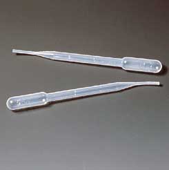 Pipet, Transfer,  Plastic, Nonsterile - 6'' (2mL)