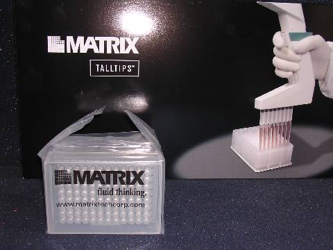 Filtered (Talltip) Pipet Tip, Sterile - 300 L.