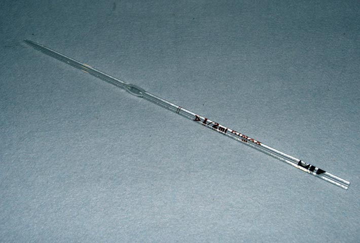 Pipet, Glass Volumetric - 1/2 mL