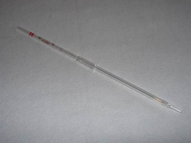 Pipet, Glass Volumetric - 4 mL.