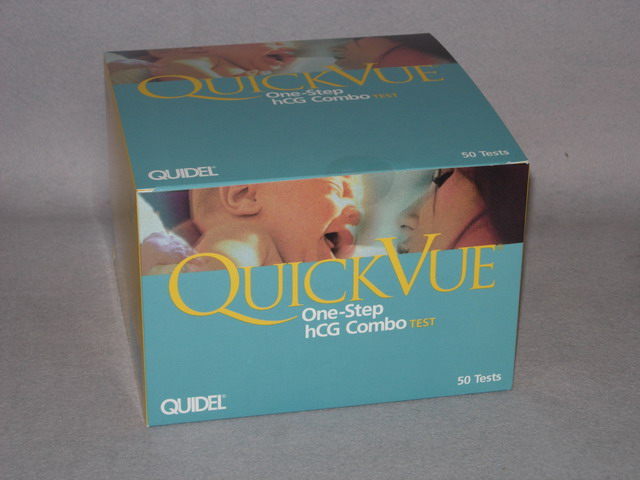 QuickVue One-Step hCG Combo Test