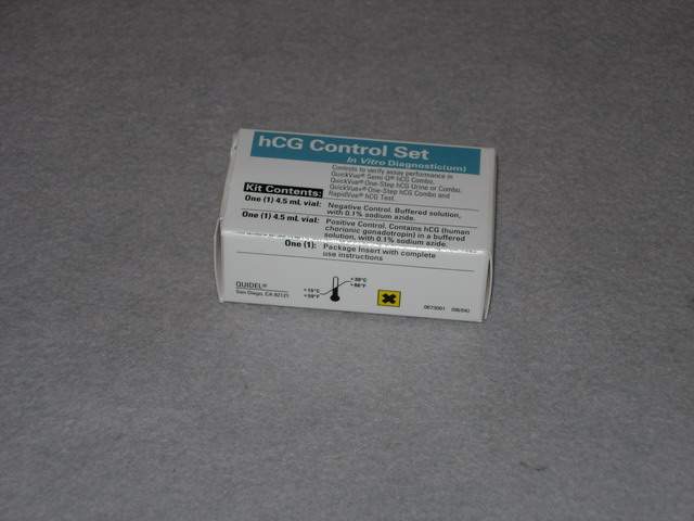 HCG Urine Control Kit - Quickvue