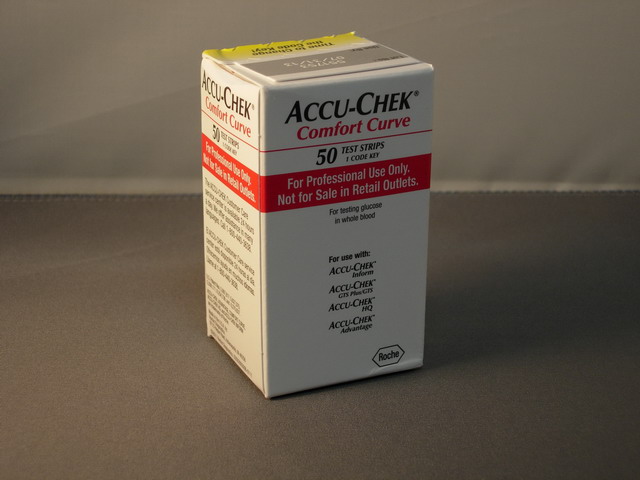 Accu-Check Advantage Comfort curve Glucose Test Strips