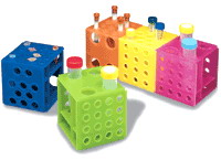 Cube racks Assorted Colors
