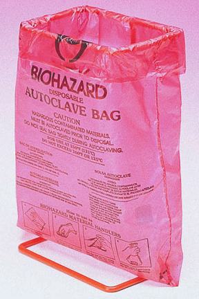 Benchtop Biohazard Bag Holder