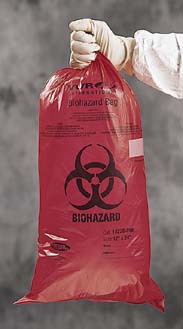Biohazard (2.0 MIL-Red) Bags - 37''x48''