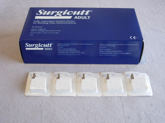 Surgicutt Bleeding Time Device