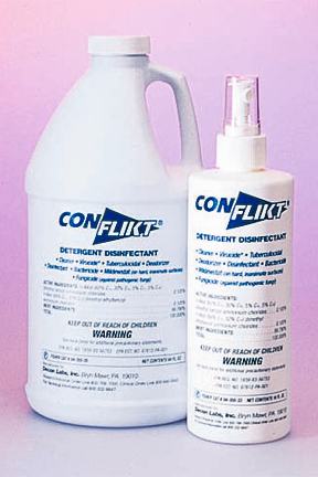 Conflikt* Detergent/Disinfectant