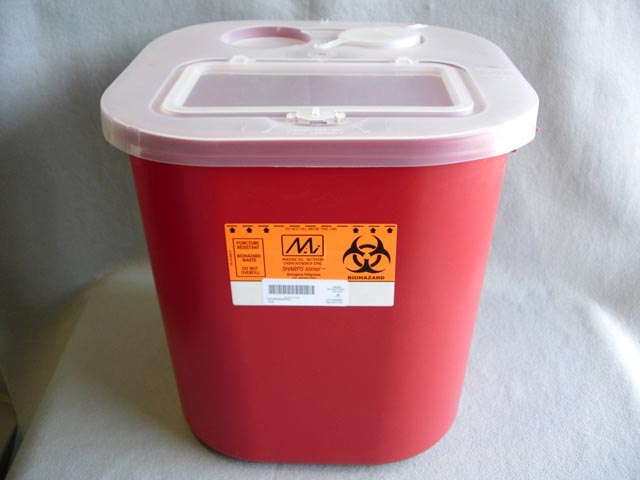 Sharps Disposal Container - 8 gallons
