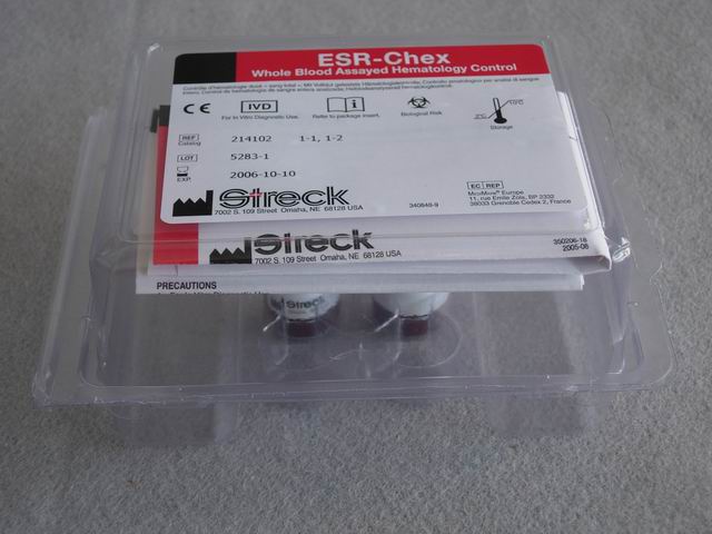 ESR Chex 2 x 9.0 mL (Level 1 & 2)