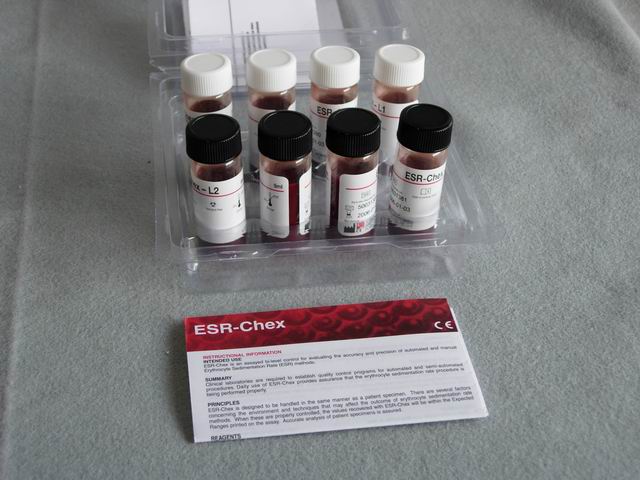 ESR Chex 8 x 9.0 mL (Level 1 & 2)