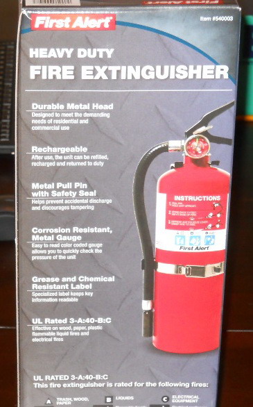 Fire Extinguisher , Professional Grade - Heavy Duty