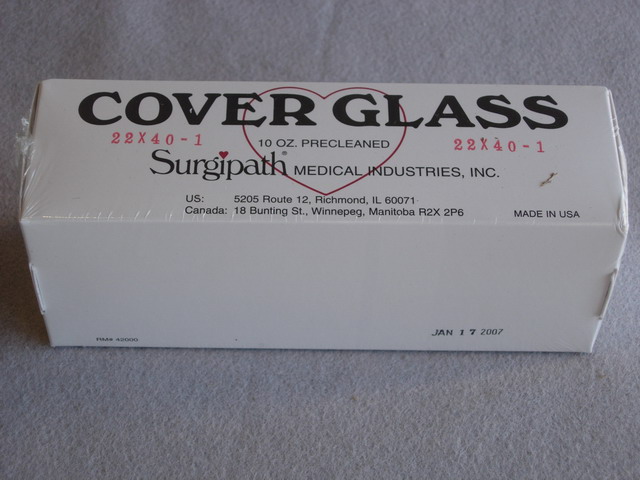 Micro Cover Glass - 22 x 40 #1