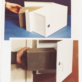 Lock Box Dual Door Utility