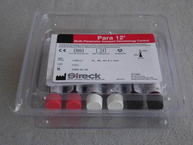 Para 12 12 x 2.5 mL (4 Low, 4 Normal, 4 High)