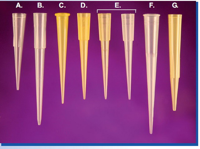 1-200ul pipet tip for Oxford Slimline (65mm) non-sterile