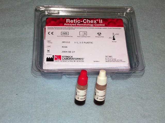 Retic Chex II Plastic 2 x 1.0mL LV12