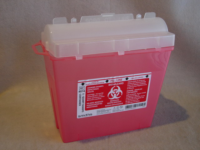 Sharps Safety Containers - 5 Quarts