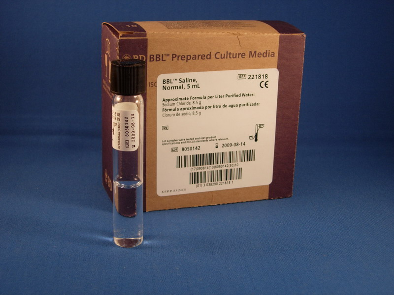 Sterile Saline Tube - 5mL.