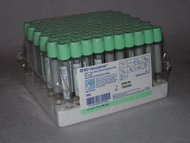 Tube, Plasma Separation - 4.5 mL.