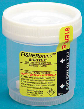 Sterile Urine Specimen Collection Cup w/evidence seal