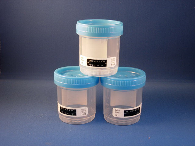 Sterile Urine Specimen Collection Cup w/Temp. Strip