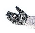 Whizard� Silver Talon� Cut-Resistant Gloves, Silver, Standard Grip Texture, Ambidextrous Style