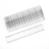 Clear 6 inch Plastic Rulers