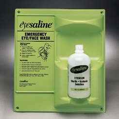 Eyesaline Eye Wash Wall Stations - 16 oz.