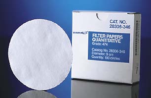 Filter Paper, Quantitative, Grade 474